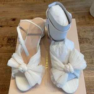 Loeffler Randall Bridal Bow Heel Size 7.5